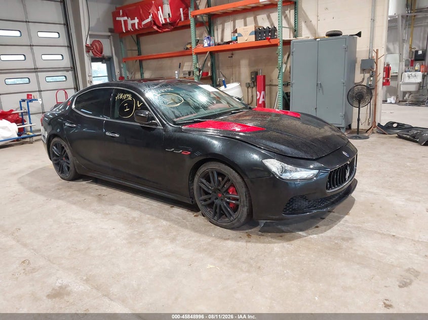 MASERATI GHIBLI 2015 VIN ZAM57RTA0F1138050