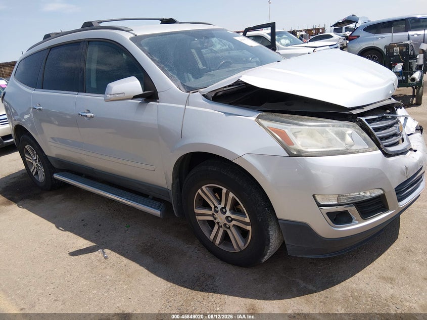 Vin: 1gnkvhkd6fj388791, lot: 46347954, chevrolet traverse lt 2015 img_1