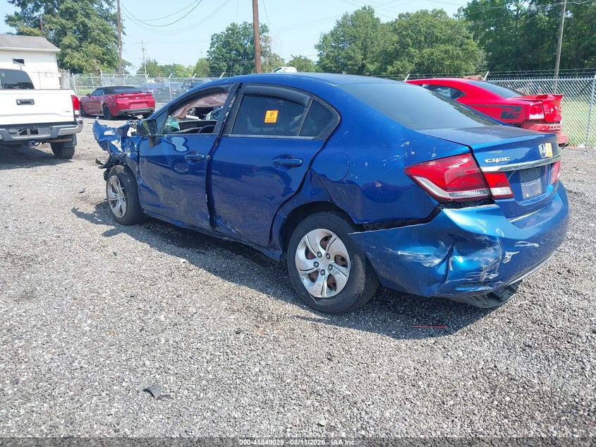 2015 HONDA CIVIC SEDAN 1.8L I-4 VVT, REGULAR , 143HP