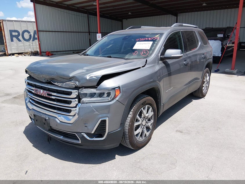Vin: 1gkknmls4mz138211, lot: 46347992, gmc acadia fwd slt 20212