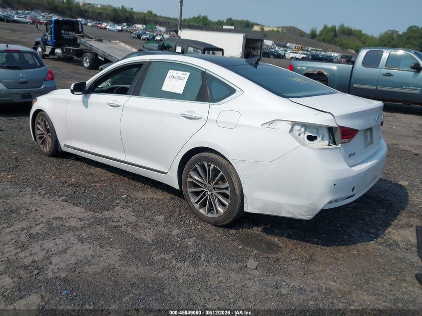 2015 HYUNDAI GENESIS auction photo 3