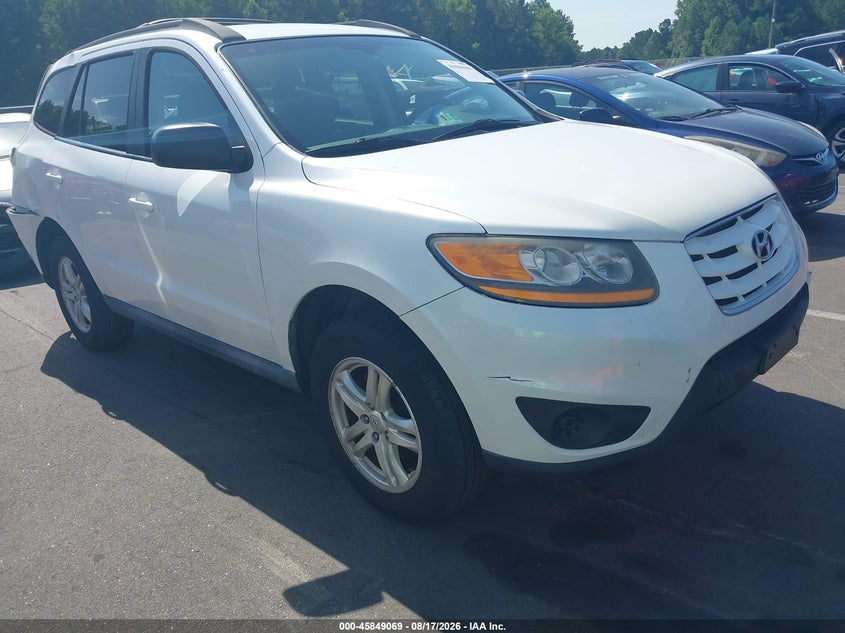 2011 Hyundai Santa Fe Gls V6, Удар ззаду, IAAI, VIN 5XYZG4AG9BG057574