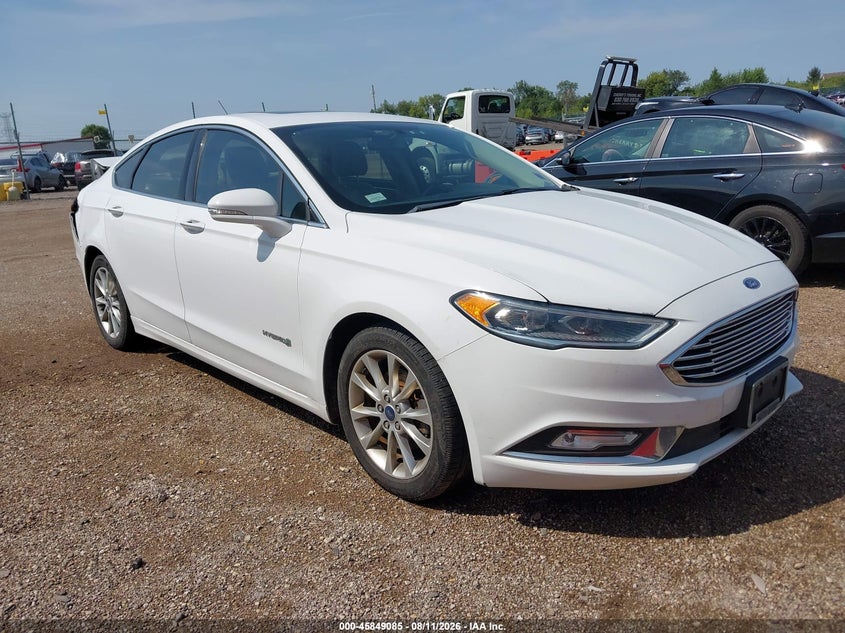Vin: 3fa6p0luxhr117882, lot: 46348018, ford fusion hybrid se 2017 img_1