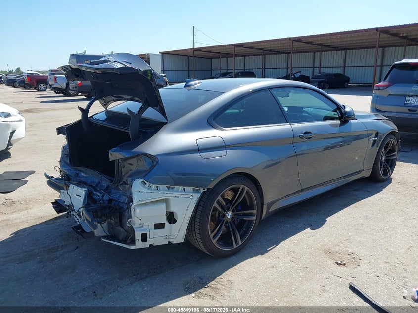Vin: wbs4y9c50jaa85516, lot: 46348039, bmw m4 20184