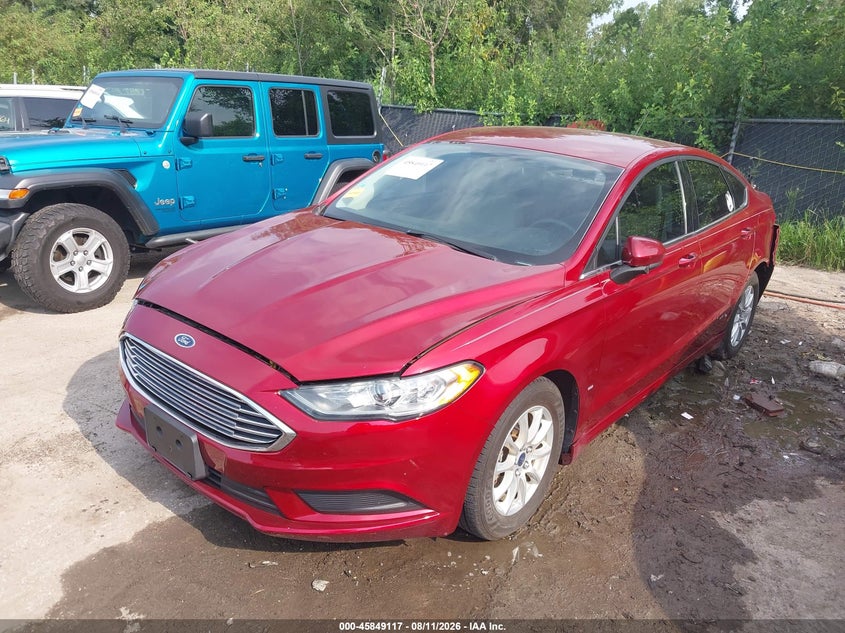2018 FORD FUSION auction photo 2