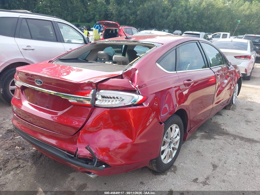 2018 FORD FUSION auction photo 4