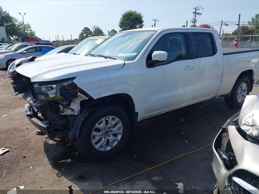 Vin: 1n6ed1fk7pn612814, lot: 46348067, nissan frontier long bed sv 4x4 20232