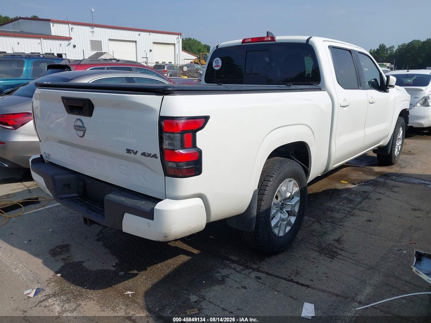Vin: 1n6ed1fk7pn612814, lot: 46348067, nissan frontier long bed sv 4x4 20234
