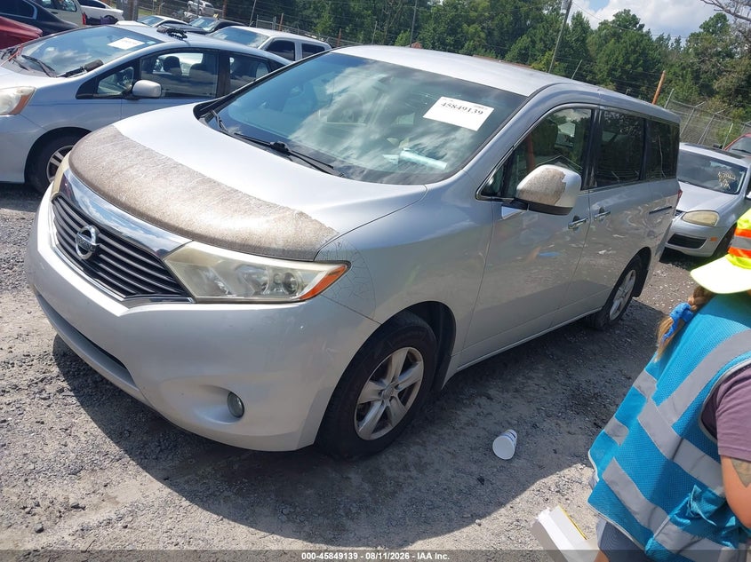 2014 NISSAN QUEST VAN 3.5L V-6 DOHC, VVT, 260HP
