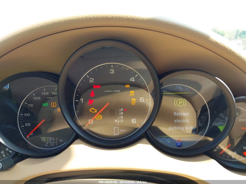PORSCHE CAYENNE 2014 VIN WP1AF2A29ELA34621