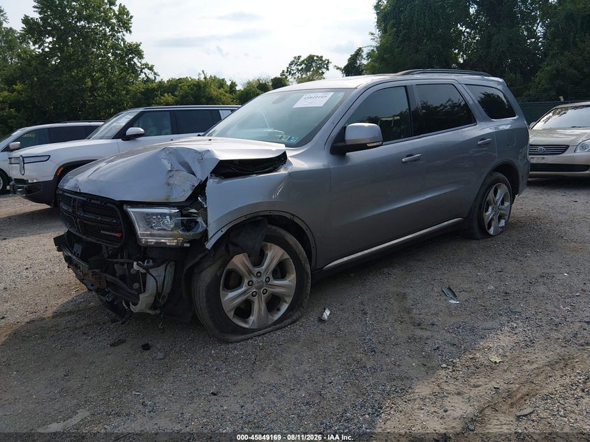 2014 DODGE DURANGO SPORT UTILITY VEHICLE 3.6L V-6 DOHC, VVT, 290HP