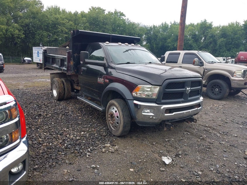 2018 Ram 5500 Chassis Tradesman/Slt, Rear, IAAI, VIN 3C7WRNAJ0JG162540