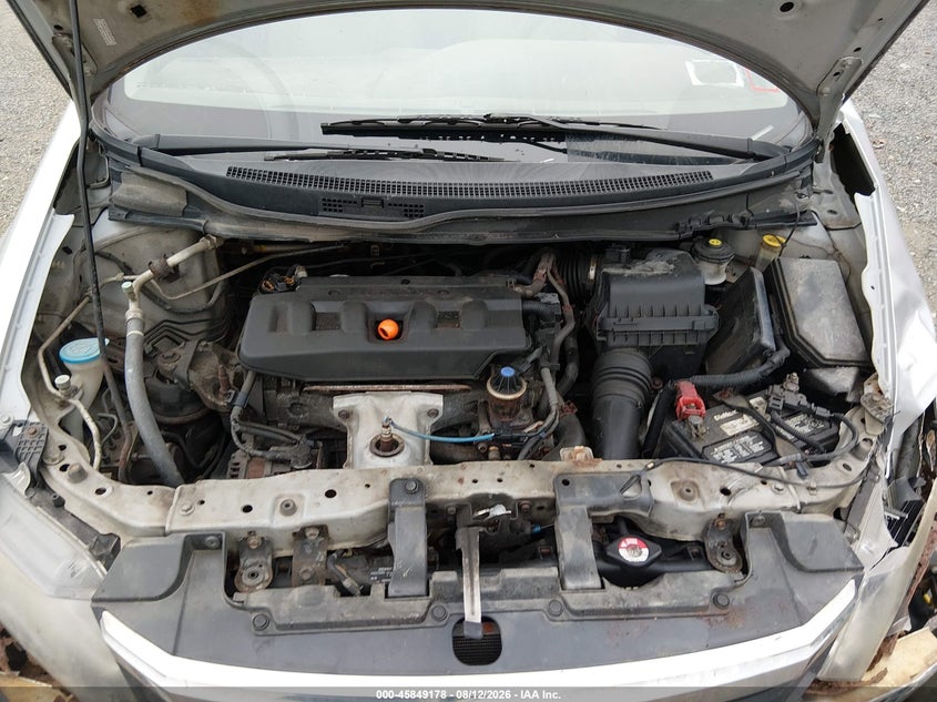 2012 HONDA CIVIC SEDAN 1.8L I-4 VVT, 140HP