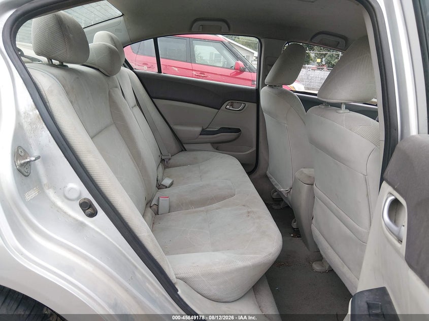 2012 HONDA CIVIC SEDAN 1.8L I-4 VVT, 140HP