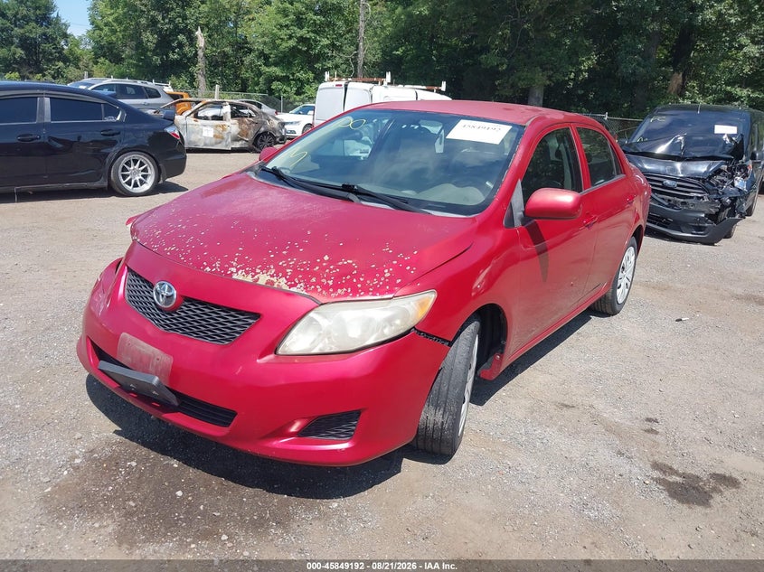 2010 Toyota Corolla, Right Front, IAAI, VIN 1NXBU4EE6AZ307851 — photo 2