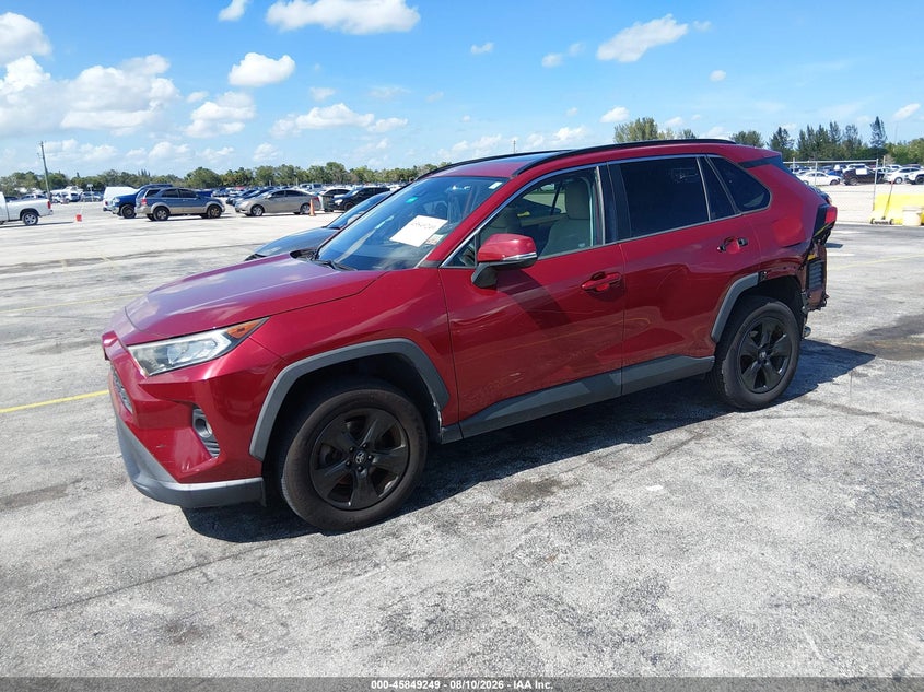 2019 TOYOTA RAV 4 SPORT UTILITY VEHICLE 2.5L I-4 DI, DOHC, VVT, 203HP