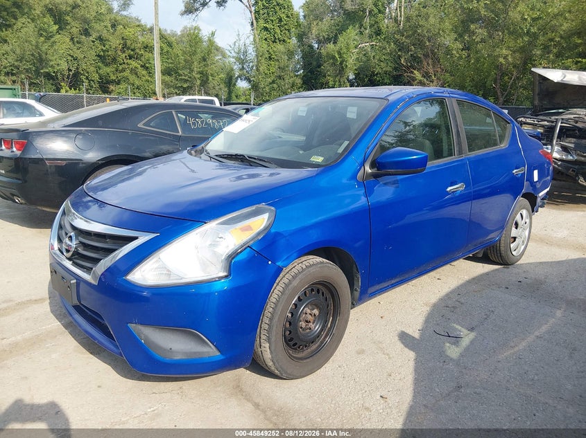 2017 NISSAN VERSA SEDAN 1.6L I-4 DOHC, VVT, 109HP