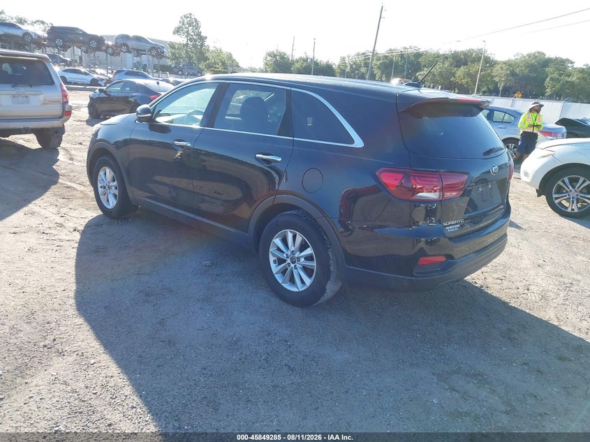 2019 KIA SORENTO auction photo 3
