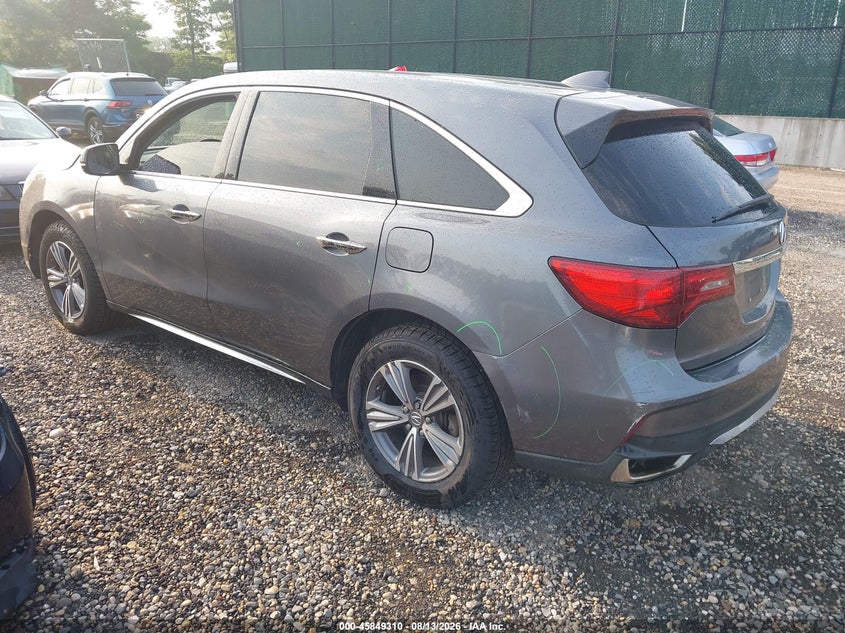 Vin: 5j8yd4h37kl035814, lot: 46348243, acura mdx standard 20193