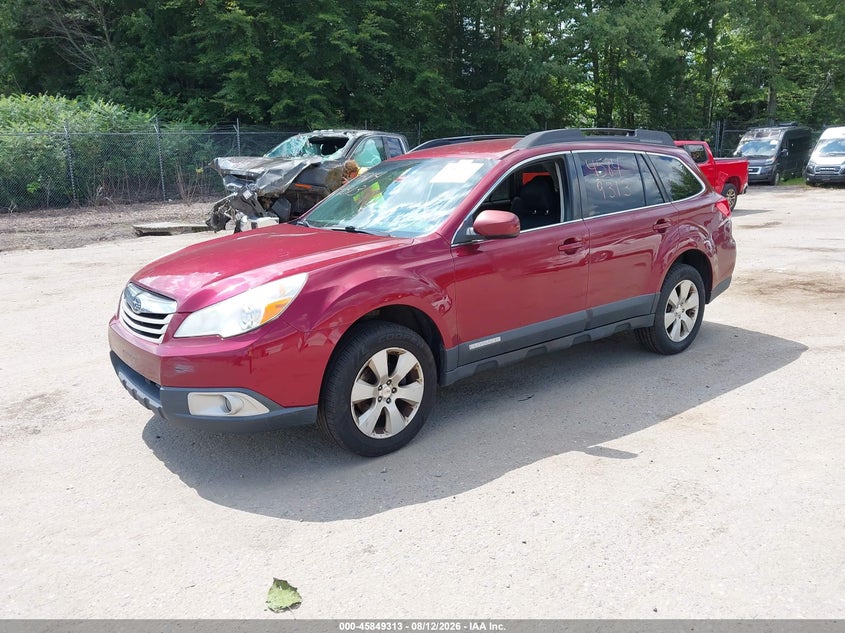 2012 SUBARU OUTBACK auction photo 2