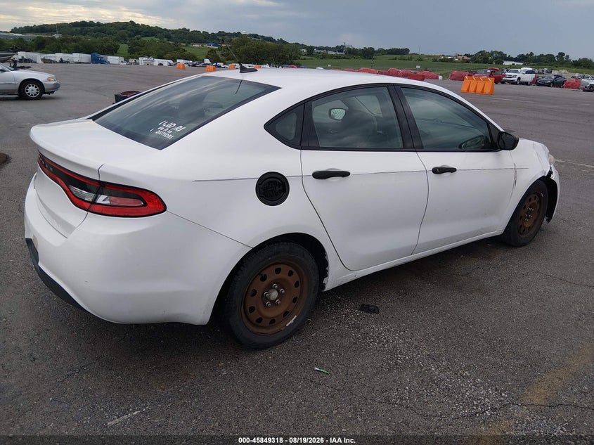 2013 DODGE DART auction photo 4