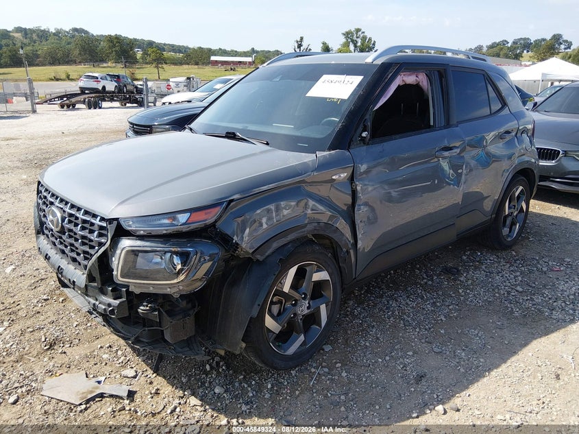 2022 HYUNDAI VENUE auction photo 2