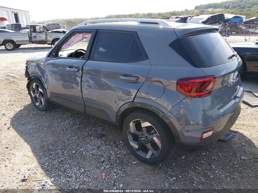 2022 HYUNDAI VENUE auction photo 3