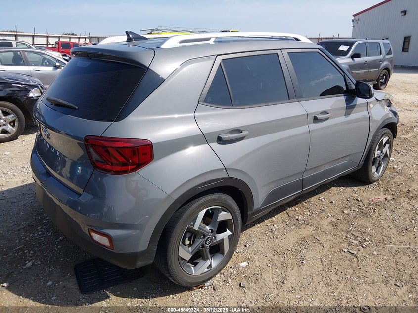 2022 HYUNDAI VENUE auction photo 4