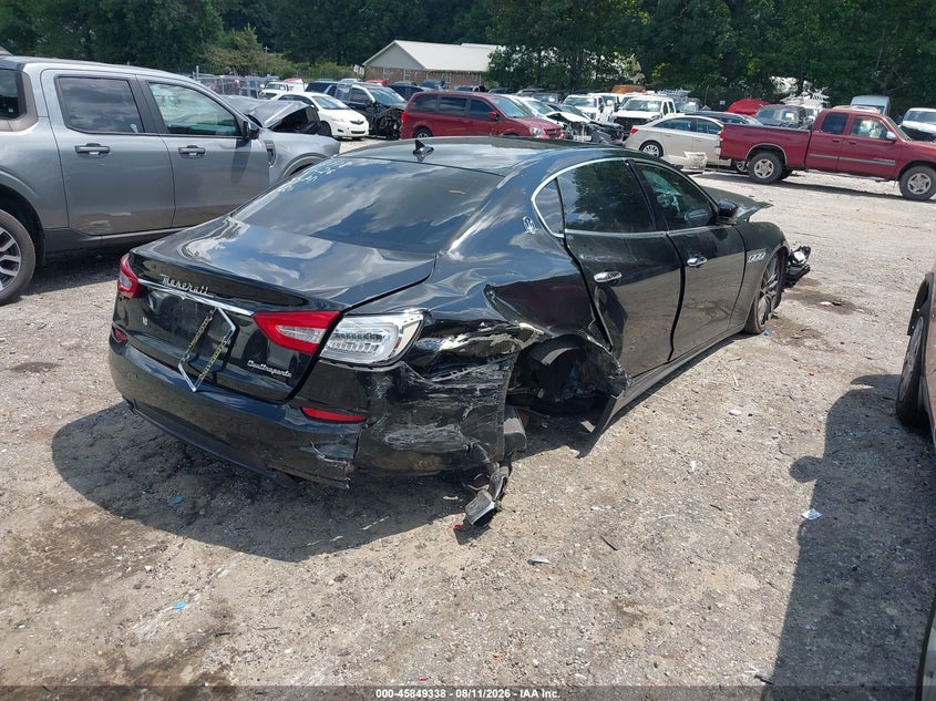 Vin: zam56ppa1e1078778, lot: 46348271, maserati quattroporte gts 20144