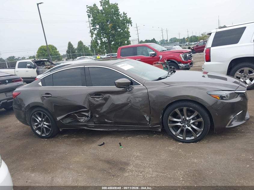 2017 MAZDA 6 SEDAN 2.5L I-4 DI, DOHC, VVT, 184HP