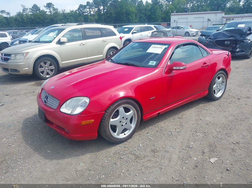 2001 MERCEDES-BENZ SLK 230 auction photo 2