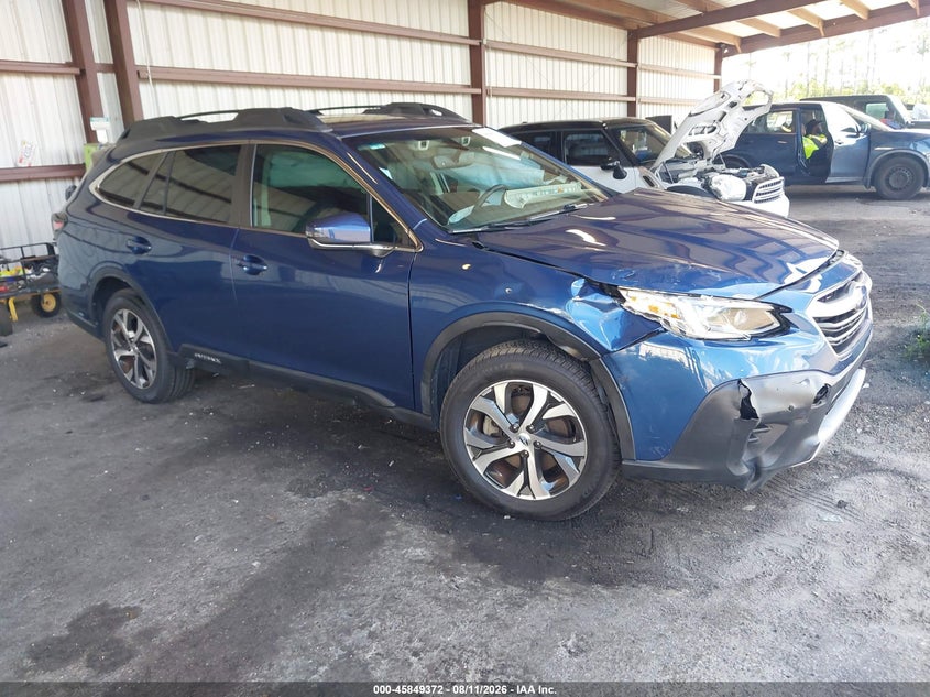 2022 Subaru Outback Limited Xt, Перёд, IAAI, VIN 4S4BTGND6N3261025