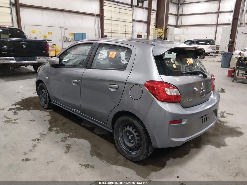 2018 MITSUBISHI MIRAGE auction photo 3