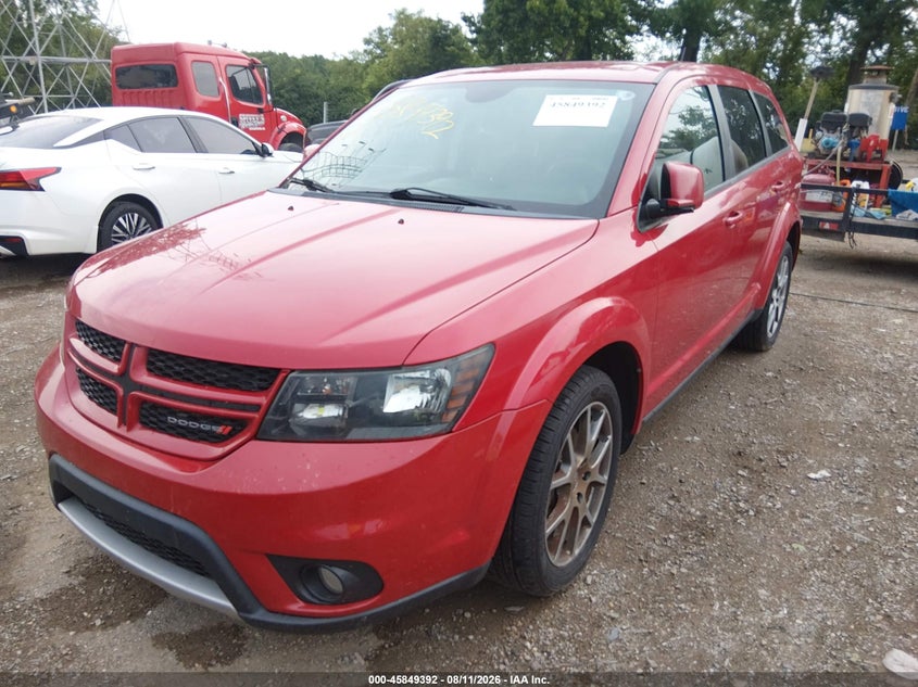Vin: 3c4pddeg7gt192983, lot: 46348325, dodge journey r/t 20162
