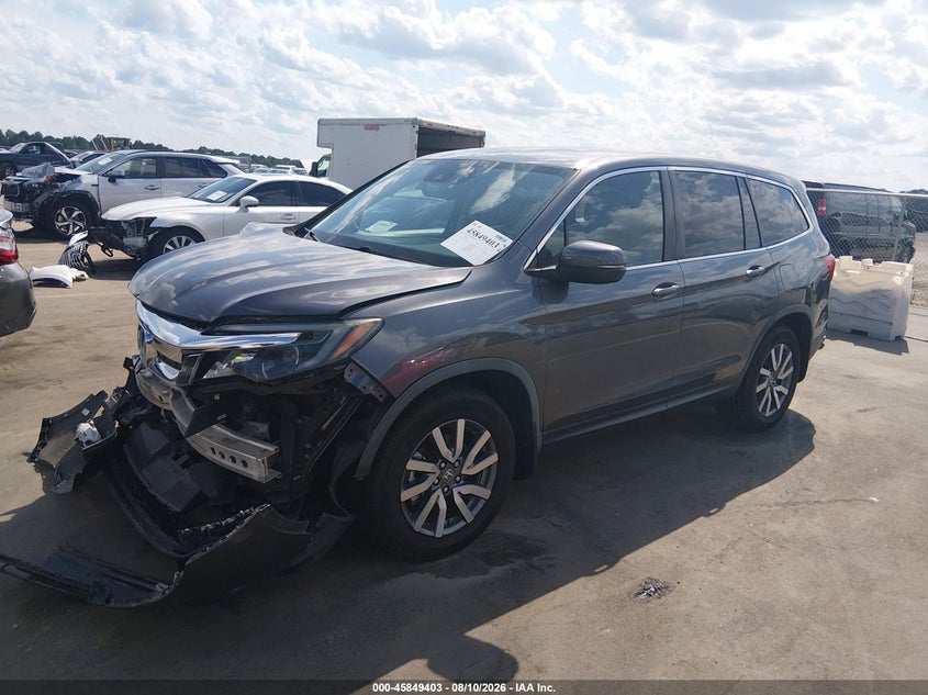 2019 HONDA PILOT auction photo 2