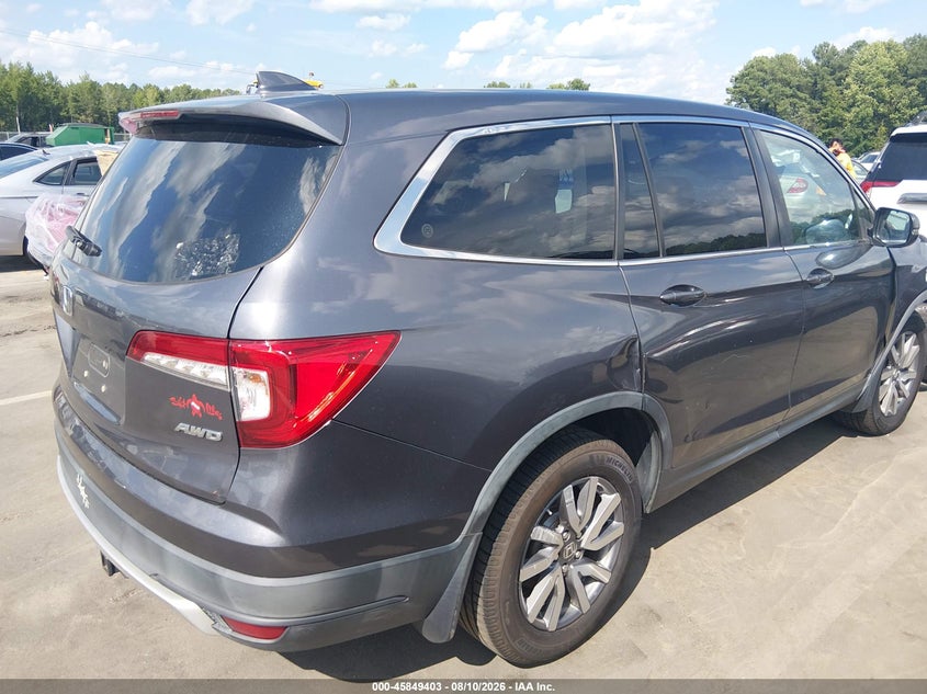 2019 HONDA PILOT auction photo 4