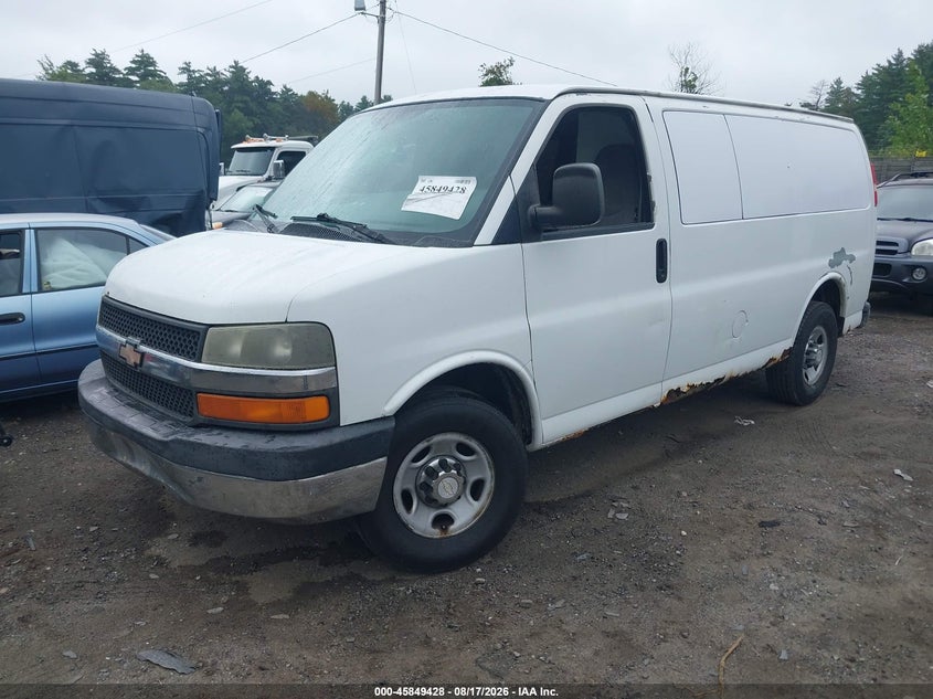 CHEVROLET EXPRESS PASSENGER 2007 VIN 1GAHG35U771182336