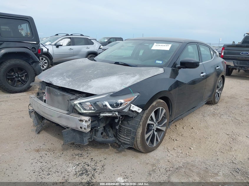 Vin: 1n4aa6ap8hc441486, lot: 46348381, nissan maxima 3.5 s 20172