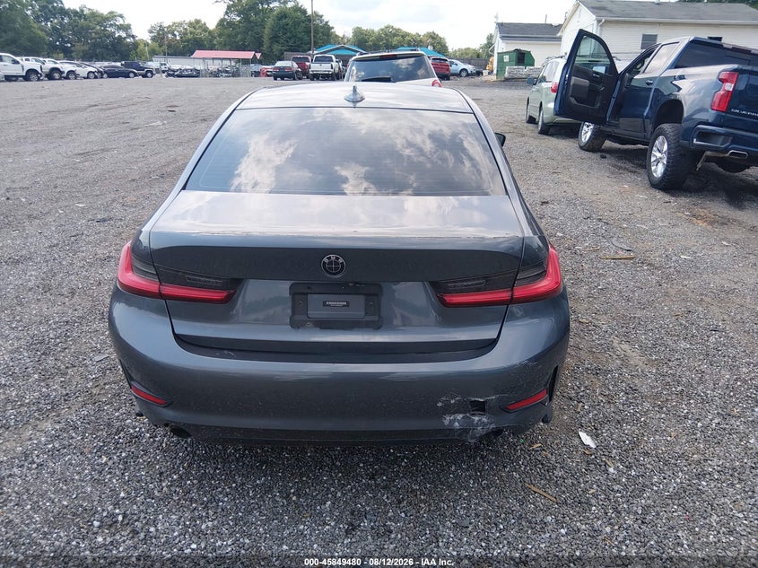 BMW 330I 2021 VIN 3MW5R1J09M8B59690