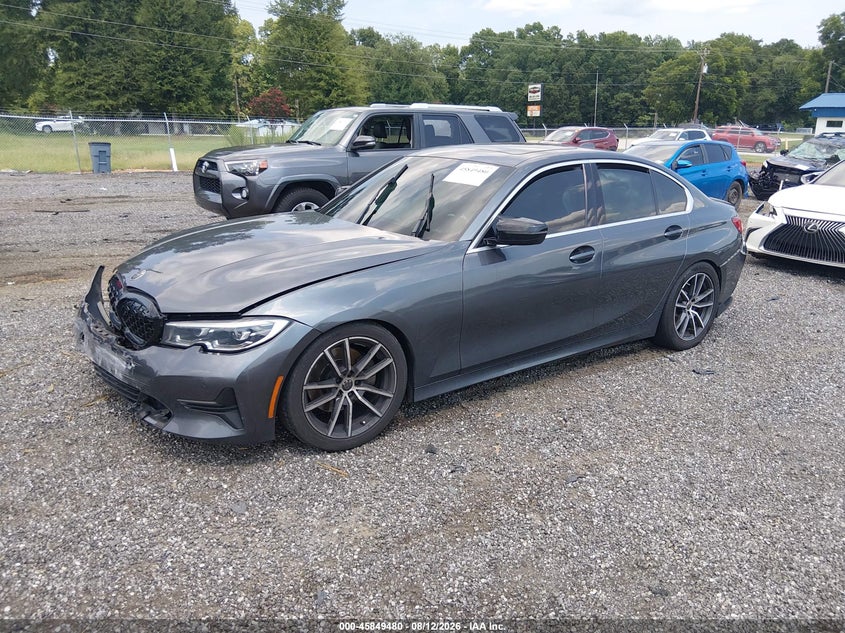BMW 330I 2021 VIN 3MW5R1J09M8B59690