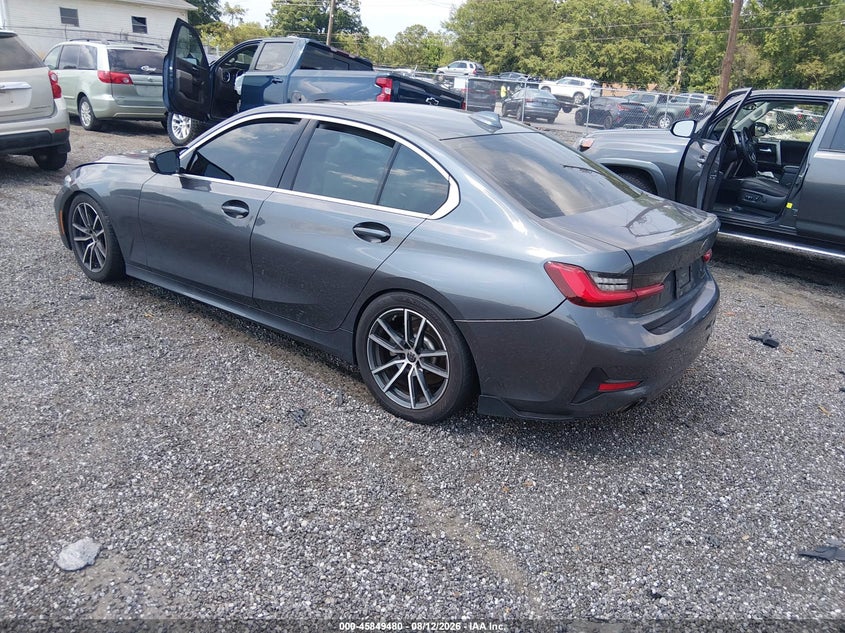 BMW 330I 2021 VIN 3MW5R1J09M8B59690