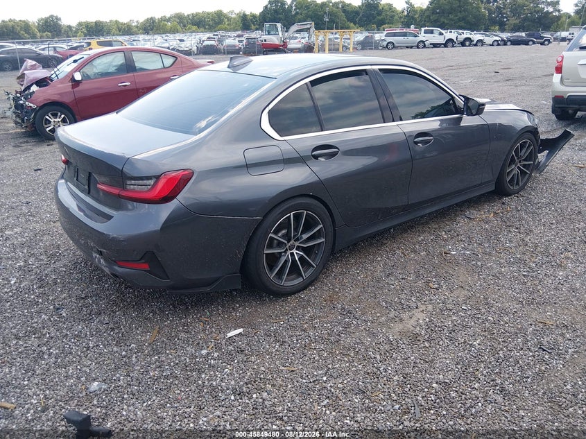BMW 330I 2021 VIN 3MW5R1J09M8B59690