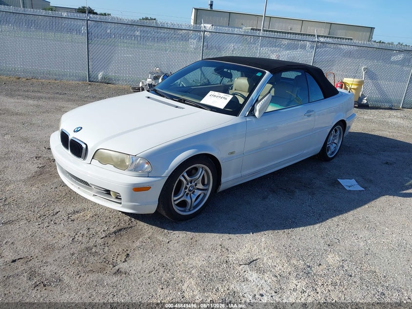 BMW 330CI 2002 VIN WBABS53432JU93097