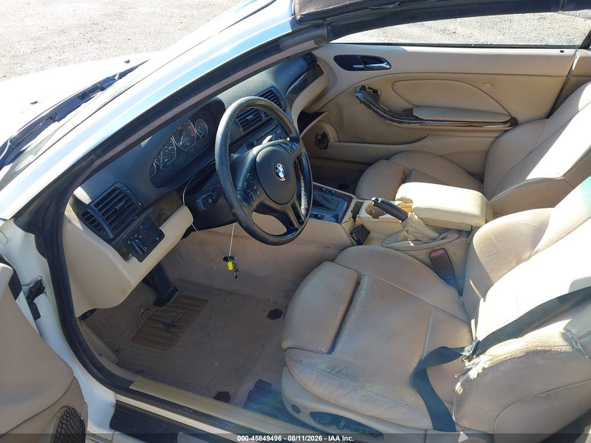 BMW 330CI 2002 VIN WBABS53432JU93097