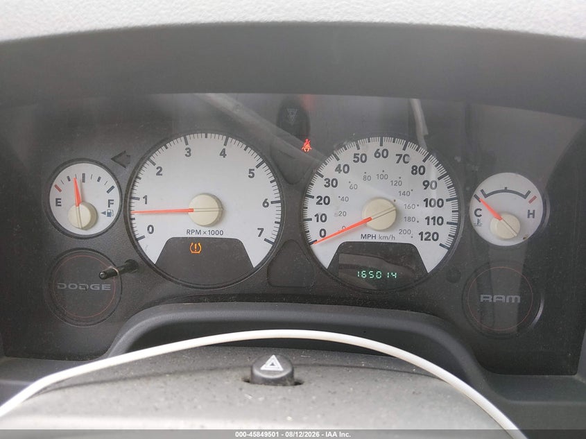 2008 DODGE RAM TRUCK 4.7L V-8 310HP