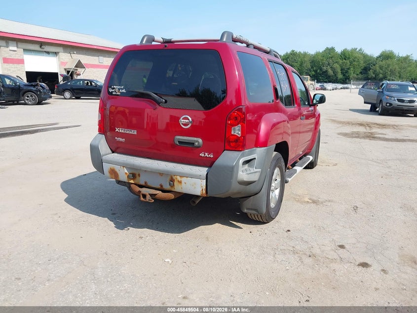 NISSAN XTERRA 2010 VIN 5N1AN0NW7AC517357