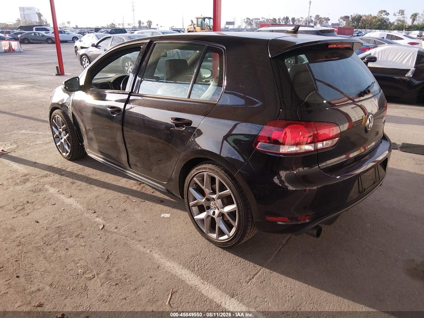 Vin: wvwhd7aj4dw133077, lot: 46348483, volkswagen gti drivers edition 20133