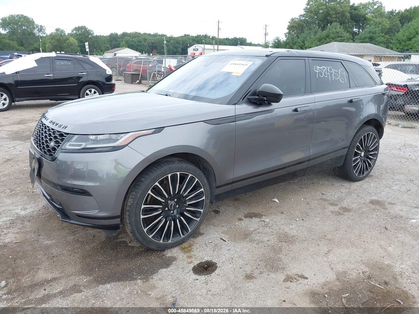 2019 Land Rover Range Rover Velar, Дах, IAAI, VIN SALYB2EXXKA229225 — фото 2
