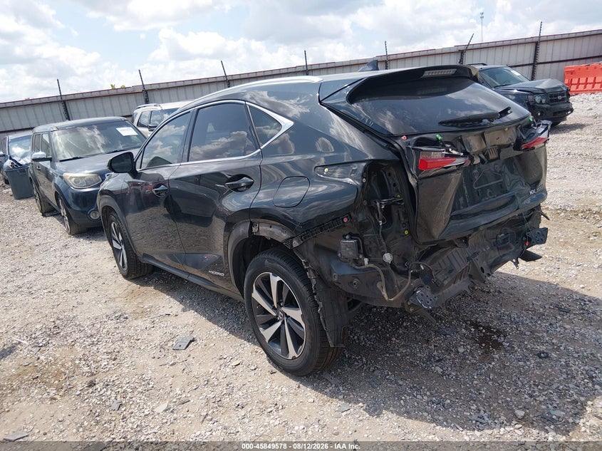 Vin: jtjbjrbz9k2111253, lot: 46348511, lexus nx 300h 20193