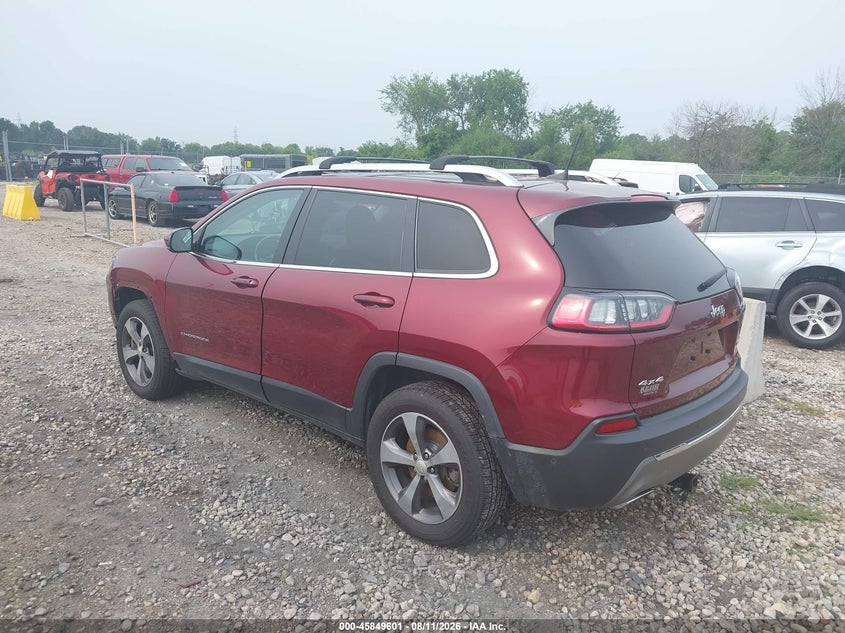 2019 JEEP CHEROKEE auction photo 3